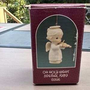 Precious Moments Ornament - Oh Holy Night (Angel with Violin) # 522848